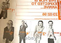 Movie Poster'Trainspotting' UK Quad Advance Film Teaser 1995 (Original) VF +