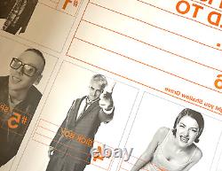 Movie Poster'Trainspotting' UK Quad Advance Film Teaser 1995 (Original) VF +