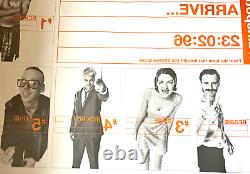 Movie Poster'Trainspotting' UK Quad Advance Film Teaser 1995 (Original) VF +