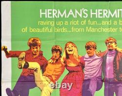 Mrs. Brown, You've Got A Lovely Daughter Original Quad Movie Cinema Poster 1968