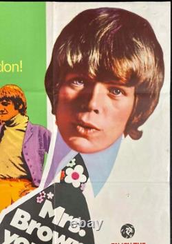 Mrs. Brown, You've Got A Lovely Daughter Original Quad Movie Cinema Poster 1968