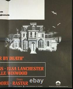 Murder by Death ORIGINAL Quad Movie Cinema Poster Neil Simon Peter Sellers 1976