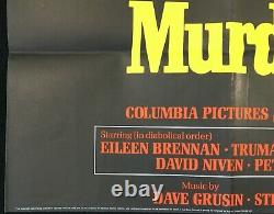 Murder by Death ORIGINAL Quad Movie Cinema Poster Neil Simon Peter Sellers 1976