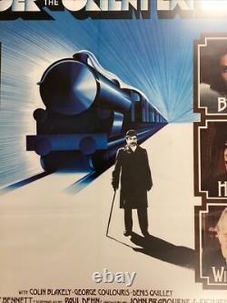 Murder on the Orient Express 1974 Original UK Quad Movie Poster 40x30 inches