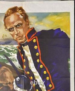Mutiny on the Bounty Original Quad Movie Poster Marlon Brando Trevor Howard 1962