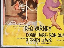 Mutiny on the Buses ORIGINAL Quad Movie Film Cinema Poster HAMMER Reg Varney'72