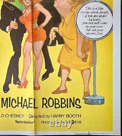 Mutiny on the Buses ORIGINAL Quad Movie Film Cinema Poster HAMMER Reg Varney'72