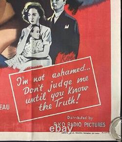 My Foolish Heart Original Quad Movie Cinema Poster Susan Hayward Dana Andrews 49