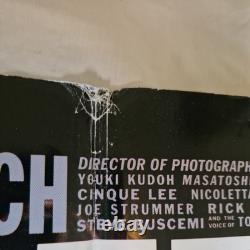 Mystery Train (1989) UK Quad Cinema Poster Jim Jarmusch folded original 1989