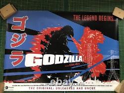 NEW Godzilla Quad Film Poster 2005 99.6cm x 70cm BFI 2005