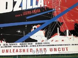 NEW Godzilla Quad Film Poster 2005 99.6cm x 70cm BFI 2005