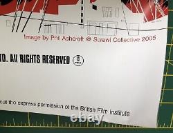 NEW Godzilla Quad Film Poster 2005 99.6cm x 70cm BFI 2005