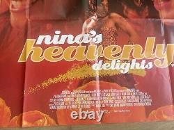 NINA'S HEAVENLY DELIGHTS Original QUAD Movie POSTER LGBT LESBIAN BRITISH