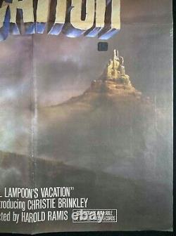 National Lampoons Vacation Original Quad Movie Cinema Poster Chevy Chase 1983