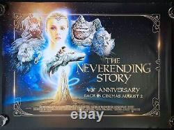 NeverEnding Story Original Quad Movie Film Cinema Poster 40th Ann RR 2024