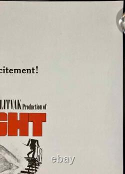 Night of the Generals Original Quad Movie Poster Peter O'Toole Omar Sharif 1967