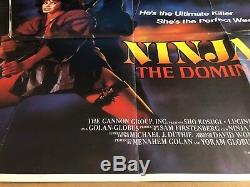 Ninja 3 Original British Quad Cinema Movie Poster Sho Kosugi