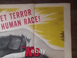 No Place To Hide 1956 British Quad Poster David Brian Marsha Hunt