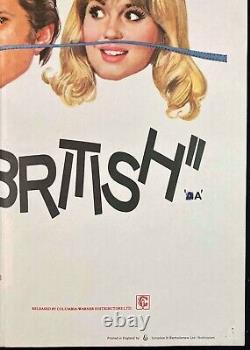 No Sex Please We're British Original Quad Movie Poster Ronnie Corbett 1971