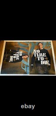 No Time To Die James Bond 007 Original Quad & One Sheet Movie Posters April 02