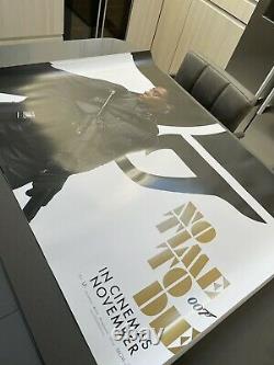 No Time To Die James Bond 007 Original Uk Quad Movie Poster Set Nov 2020