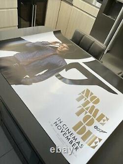 No Time To Die James Bond 007 Original Uk Quad Movie Poster Set Nov 2020