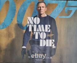 No Time To Die Quad Cinema Poster