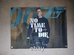 No Time To Die Quad Cinema Poster