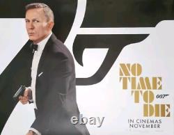 No Time To Die X6 Quad Cinema Posters