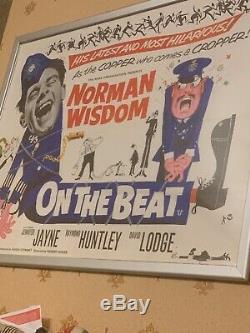 Norman wisdom quad film poster