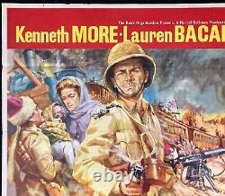 North West Frontier Original Quad Movie Poster Lauren Bacall Kenneth More 1959