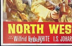 North West Frontier Original Quad Movie Poster Lauren Bacall Kenneth More 1959