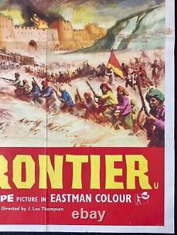 North West Frontier Original Quad Movie Poster Lauren Bacall Kenneth More 1959