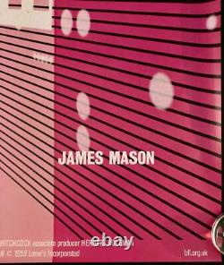 North by North West Original Quad Movie Cinema Poster Hitchcock BFI 2017 RR