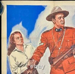 Northwest Territory ORIGINAL Quad Movie Poster Kirby Grant Chinook 1951