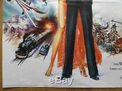 OCTOPUSSY (1983) original UK quad film/movie poster, James Bond, Roger Moore