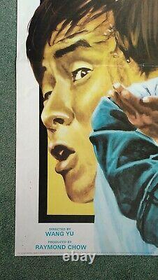 ONE ARMED BOXER (1971) original UK quad movie poster -v. RARE- Fantastic Kung Fu