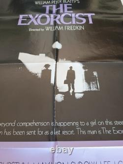 ORIGINAL US ONE SHEET'THE EXORCIST' Cinema Poster Rare Vintage 1974