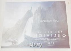 Oblivion 2013 UK Quad Tom Cruise Andrea Riseborough Cinema Original Alien Drone