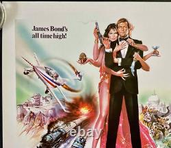 Octopussy Original Mini Quad Movie Cinema Poster Roger Moore James Bond RARE