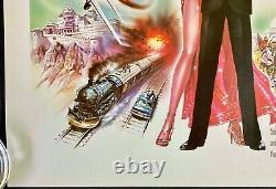 Octopussy Original Mini Quad Movie Cinema Poster Roger Moore James Bond RARE