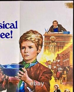 Oliver! Original Quad Movie Cinema Poster Carol Reed Mark Lester Ron Moody 1968