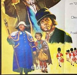 Oliver! Original Quad Movie Cinema Poster Carol Reed Mark Lester Ron Moody 1968