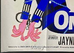 On the Beat ORIGINAL Quad Movie Film Cinema Poster Norman Wisdom 1962