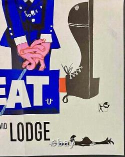 On the Beat ORIGINAL Quad Movie Film Cinema Poster Norman Wisdom 1962