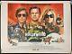 Once Upon A Time In Hollywood Original Quad Movie Cinema Poster Tarantino 2019