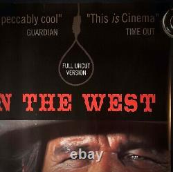 Once Upon a Time in the West ORIGINAL Quad Movie Poster Sergio Leone BFI 2000 RR