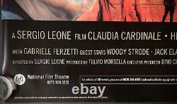 Once Upon a Time in the West ORIGINAL Quad Movie Poster Sergio Leone BFI 2000 RR