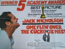 One Flew Over the Cuckoo Nest Vintage Original Film Poster 1970s