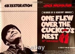 One Flew Over the Cuckoo's Nest 50th Anniversary poster (UK quad)